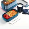 Caja-de-bento-azul foto 2
