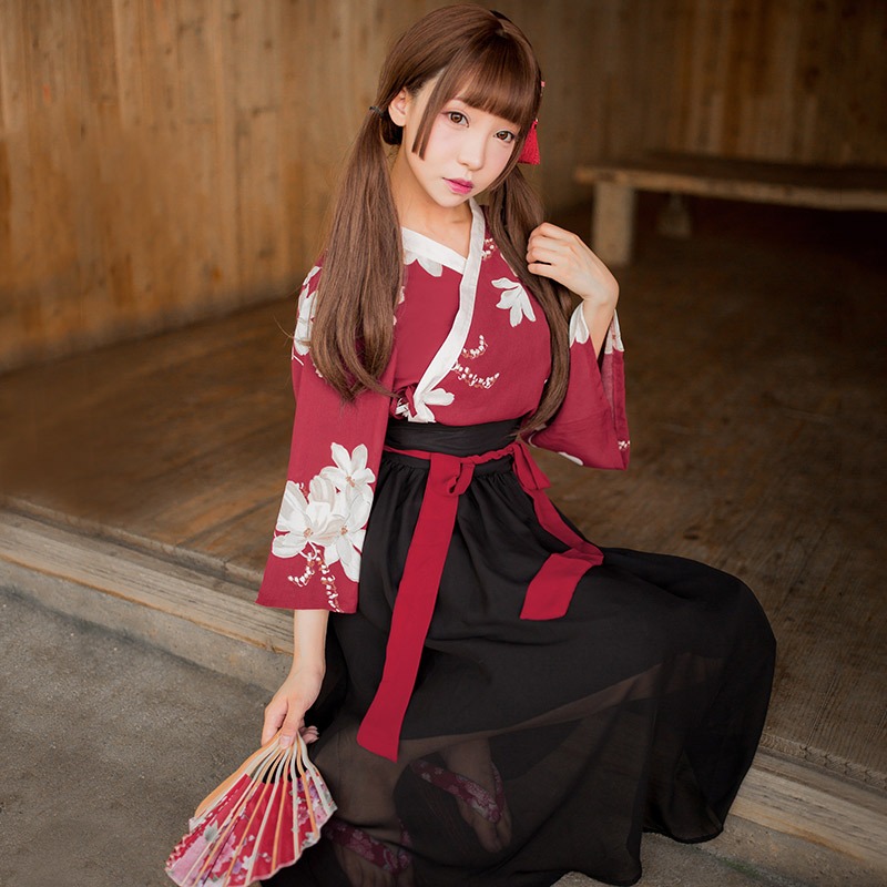 Vestido japonés mujer 1