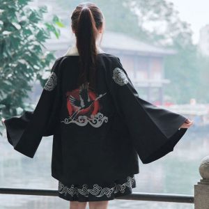Chaqueta-kimono-mujer-japones