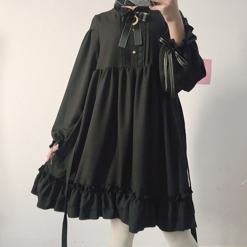 Vestido japonés estilo gótico imagen 2