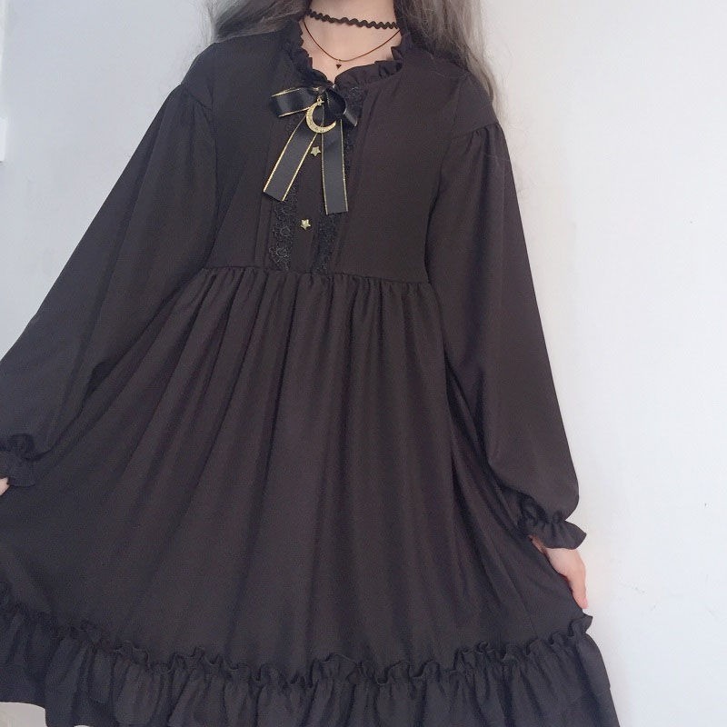 Vestido japonés estilo gótico imagen 5