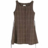 Vestido bajo vintage para mujer